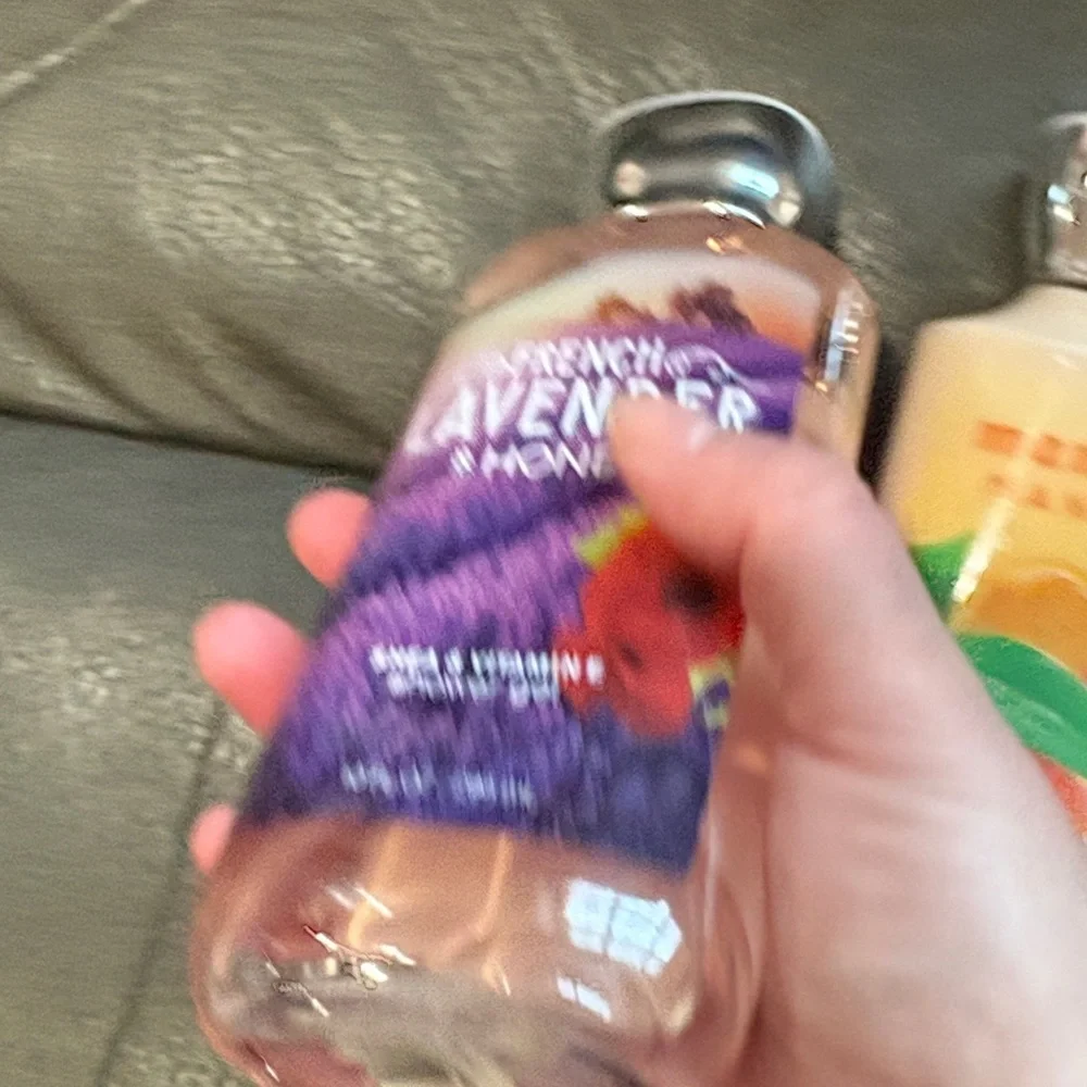 Bath and body French lavender and honey body wash an mango mandarin lotion
